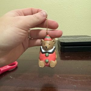 Vintage Hallmark Teddy Bear Christmas Ornament